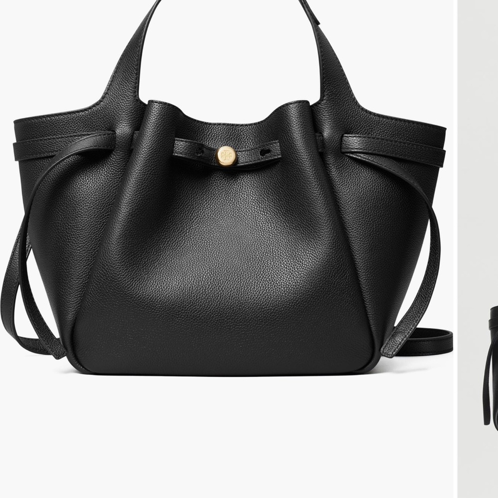 Elegant Black Leather Handbag - Picture 3 of 6